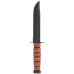 KA-BAR USMC 7" Blade Serrated Edge Knife w/Sheath